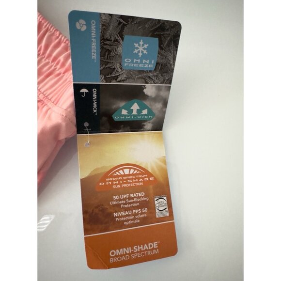 Columbia Chill River Printed Skort XL Pink Floral Omni-Shade UPF 50 NWT - Picture 6 of 8